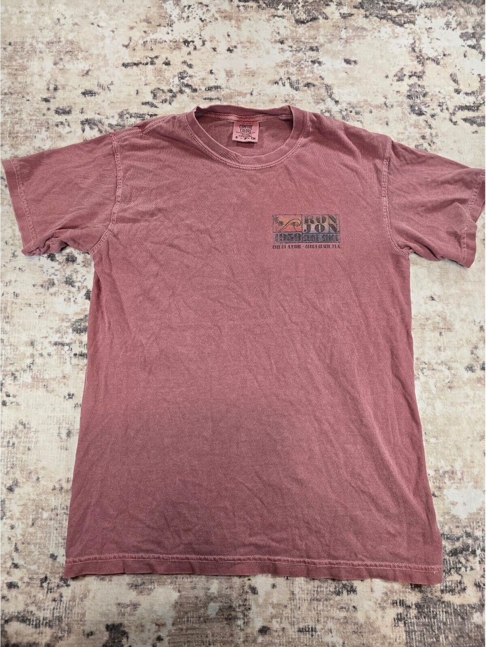 Comfort Colors Ron Jon Surf Shop Cocoa Beach T-Shirt Small (A2 023)